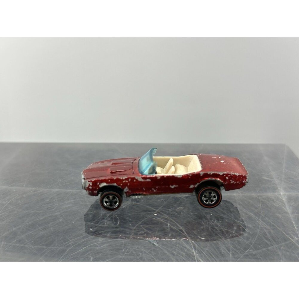 Vintage Hot Wheels Redline 1968 Red Custom Firebird - Picture 4 of 10